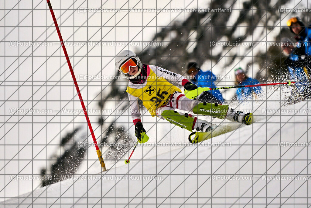 ALP8048_NOe-Kinder-LM_SL-I_Hochkar_Gravogl Jana | (C)FotoLois.com, Alois Spandl. NÖ Kinder-Landesmeisterschaft, SLALOM im Draxlerloch am Hochkar, erster Lauf, So 18. Februar 2024.