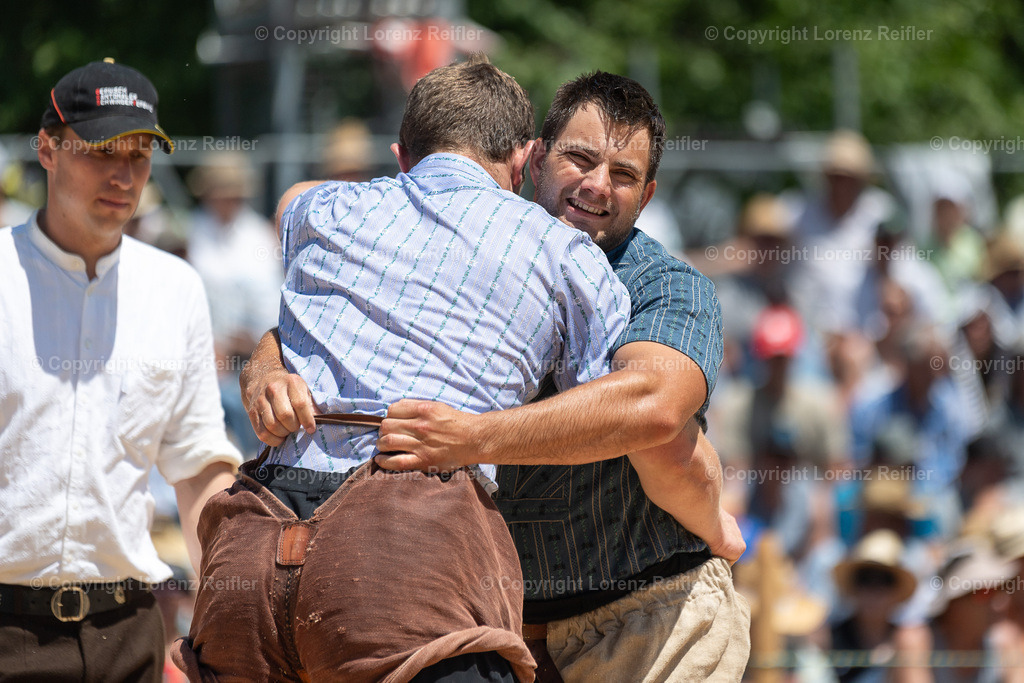 Schwingen -  Schwarzseeschwinget 2025 | Schwarzsee, 22.6.25, Schwingen - Schwarzseeschwinget.