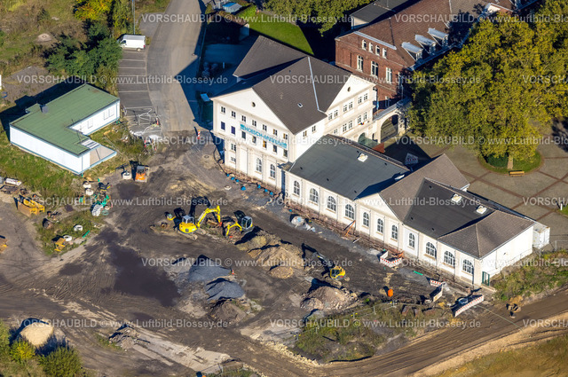 Dortmund241006273 | Luftbild, Hoesch Museum im Westfalenhütte Gewerbegebiet, Baustelle, Borsigplatz, Dortmund, Ruhrgebiet, Nordrhein-Westfalen, Deutschland