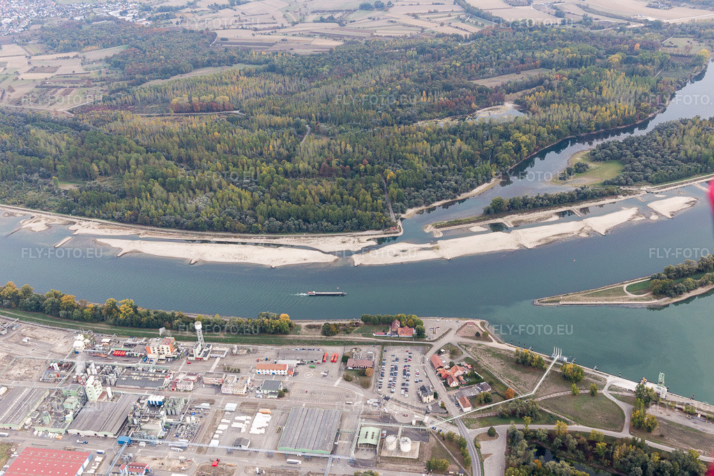 Vue aérienne: Vue de la ville à Lauterbourg dans le département Bas Rhin, France. Photo: IMG_112012.jpg prise le 11/10/2018 par Werner Riehm/FLY-FOTO.euRésolution de l'original: 5472 x 3648 px