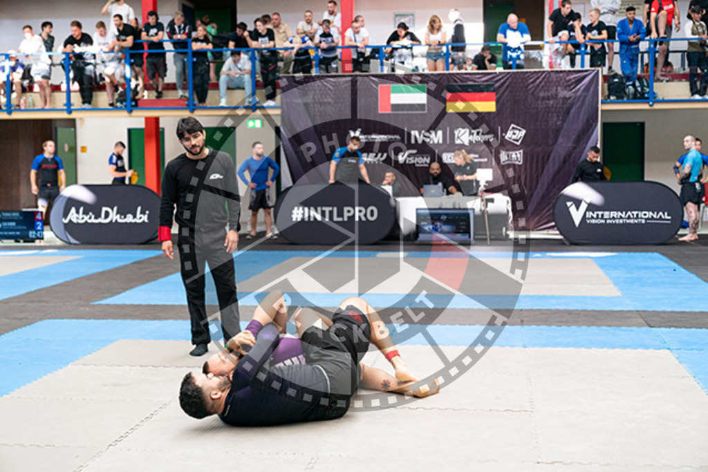 20230826PBB56754 | Fighters compete during the AJP INTLPRO BJJ and grappling competition in Hamburg, Germany, on August 26 2023.