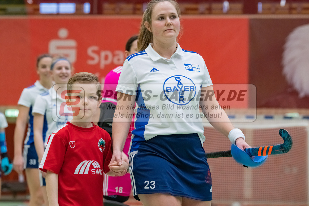 HK_20230114_102843 | 1. Bundesliga ( Halle ) Damen Crefelder HTC - RTHC Leverkusen am 14.1.2023 Crefelder HTC  ( CHTC ) Halle Glockenspitz , Krefeld , Serafina Pütz ( RTHC Leverkusen #23 )