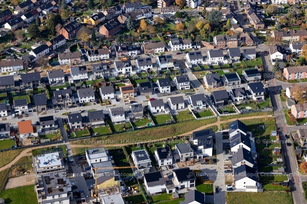 Luftbilder Herzogenrath-7378 | Luftbildfotografie Wohngebiet einer Einfamilienhaus- Siedlung an der Straße Lissabonweg in Herzogenrath im Bundesland Nordrhein-Westfalen, Deutschland - Realisiert mit Pictrs.com