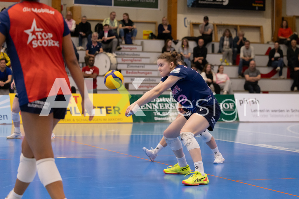 Volleyball I Frauen I Saison 2025-2026 I Volleyball NLA | Women I 1/2 Finals I  VC Kanti Schaffhausen - Sm'Aesch Pfeffingen I 07.03.2026 | 19 Meret Aarden (CH) (Sm'Aesch Pfeffingen) – Außenangriff - Realisiert mit Pictrs.com