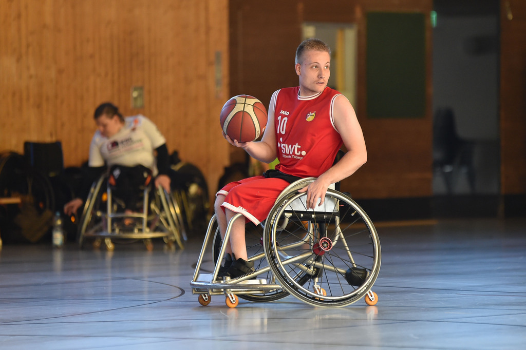 2024-10-26-0211 | RSKV Tuebingen vs. Hannover United 2, Rollstuhlbasketball, 2. Bundesliga Sued, 3. Spieltag, Saison 2024/2025, 26.10.2024, Foto: Ralph Kunze - Realisiert mit Pictrs.com