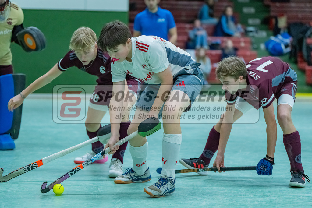 HK_20240225_108630 | Spiel um Platz 3 Deutsche Meisterschaft MU14 am 25.2.2024 Halle RW Köln, Köln ,