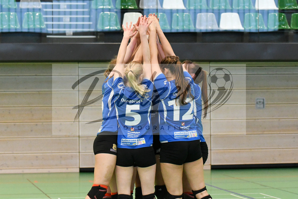 20200202_VCOOTB_0124 | Volleyball, Frauen:   waehrend des Spiels der Regionalliga NordWest zwischen VC Osnabrueck und Oldenburger TB in der Schlosswall-Halle am 02.02.2020 in Osnabrueck, Deutschland. - Realisiert mit Pictrs.com