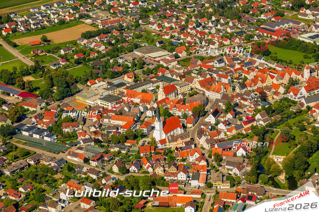Luftaufnahme von Gundelfingen an der Donau Vs Google Maps- Die Luftaufnahme wurde 2025 vom UL-Flugzeug heraus erstellt ( keine Drohne ) - Hochauflösende Luftaufnahme - für professionelle Ausdrucke geeignet. Die Geschenkidee !Mit Lizenz und Bildrechte bestellbar