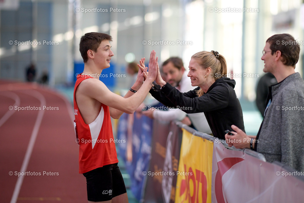 250208_xkaix_DM Mehrkampf_45 | 08.02.2025, xkaix, Leichtathletik 20. Deutsche Meisterschaften, Mehrkampf Halle v.l. Max Wolgast (LG Brillux Münster) - Realisiert mit Pictrs.com