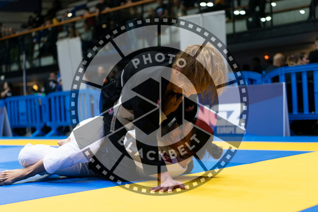 20240119PBB3376 | Fighters compete during the IBJJF European Championship in Paris, France, on January 19, 2024.