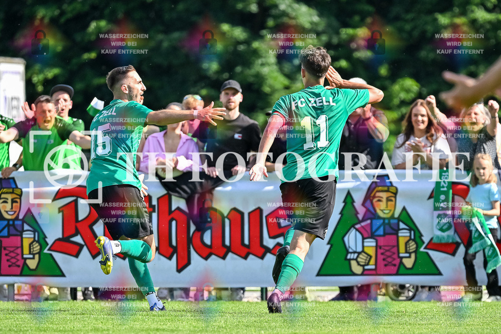 GER, FC Zell - FC Wittlingen, Fussball, Rothaus Bezirkpokal, Finale, Saison 2024/2025, 29.05.2025 | GER, FC Zell - FC Wittlingen, Fussball, Rothaus Bezirkpokal, Finale, Saison 2024/2025, 29.05.2025Foto: TH Fotografie/Thomas Hess