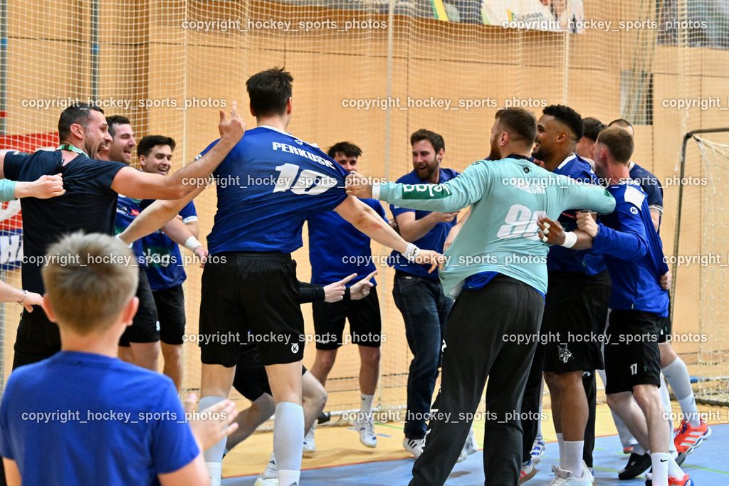 SC Ferlach vs. UHK Krems | Jubel SC Ferlach Mannschaft, SC Ferlach vs. UHK Krems, SC Ferlach vs. UHK Krems am 02.05.2026 in Ferlach (Ballspielhalle Ferlach), Austria, (Photo by Bernd Stefan)