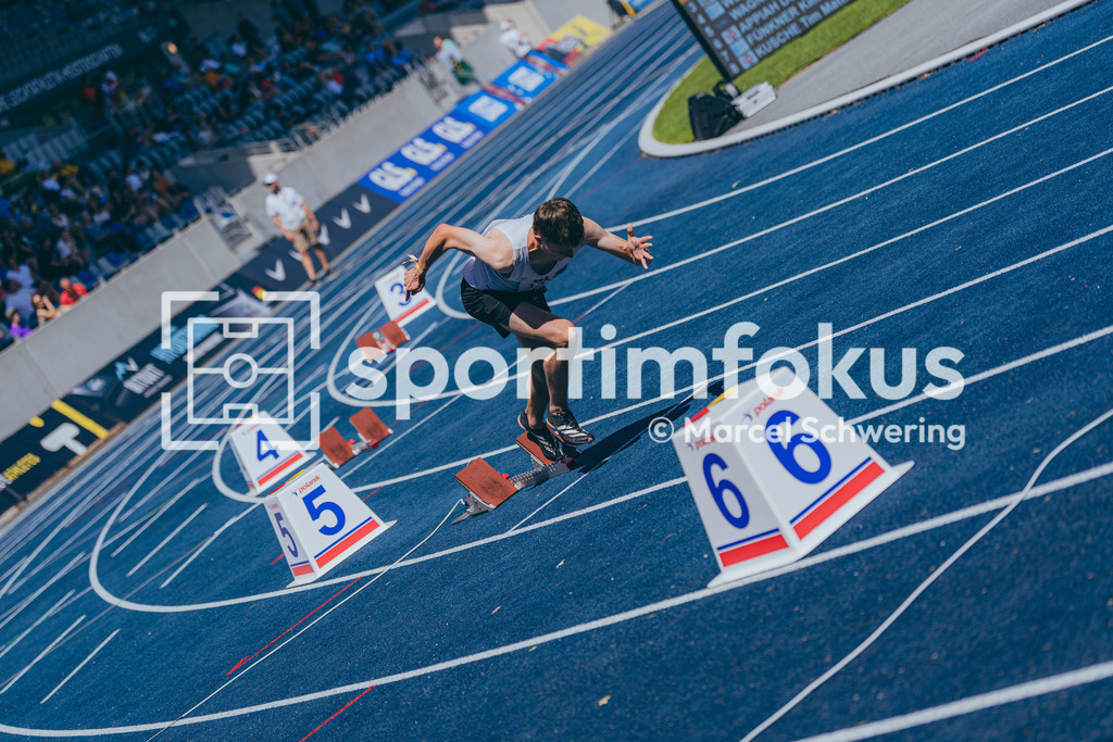 DM U23 U18 Bochum 2026 | Nils Wagner (TVL Freiberg), Startnummer 1331, 400 Meter Hürden, Deutsche Meisterschaften der U18 &amp; U23 2026, Lohrheidestadion Bochum-Wattenscheid, 04.07.2026 Foto: Marcel Schwering / sportimfokus - Realisiert mit Pictrs.com