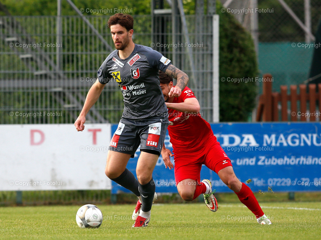 A_LUI_23052025_08 | SPORT FUSSBALL REGIONALLIGA MITTE ASKOE OEDT-UNION GURTEN 23.0.2025 IM BILD: (OEDT) UND TOBIAS SCHOTT(GURTEN) FOTO:FOTOLUI