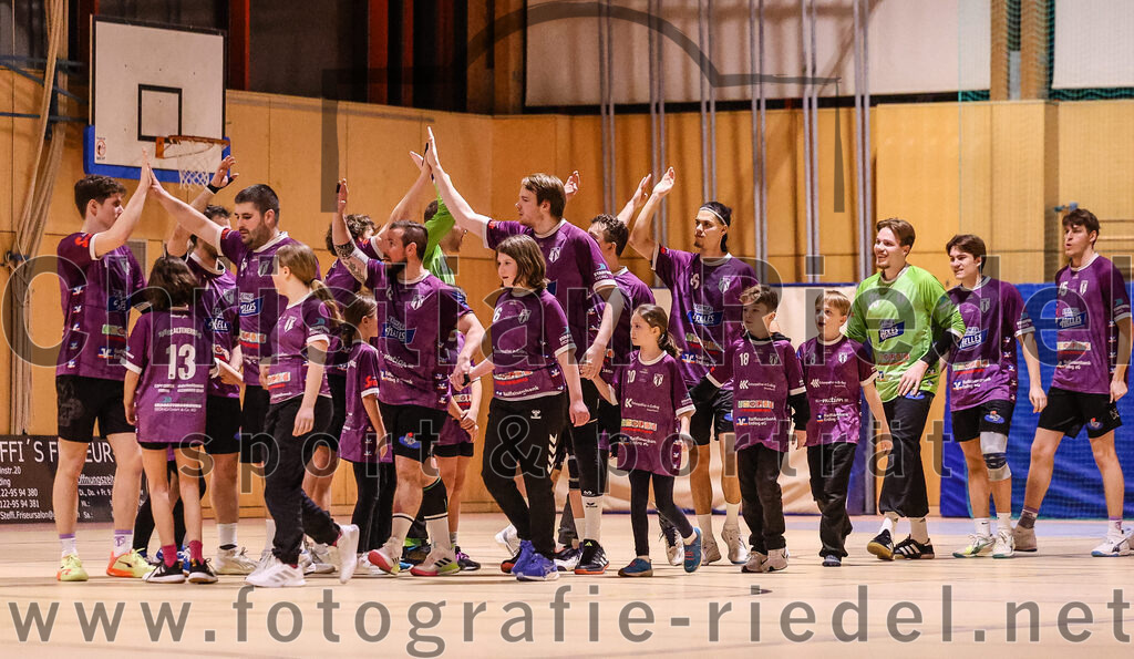 2025-02-15_003_SpVgg_Altenerding_gegen_SVW_Burghausen | Erding, Deutschland, 15.02.2025:Handball, Bezirksoberliga Männer 2024 / 2025, 16. Spieltag, SpVgg Altenerding gegen SVW Burghausen, Endergebnis: 32:31Foto: Christian Riedel / fotografie-riedel.net