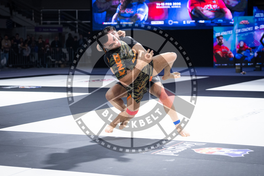 20260215PBB9540 | Fighters compete during the ADCC European Trials competition day 2 in Belgrade, Serbia, on February 15, 2026.