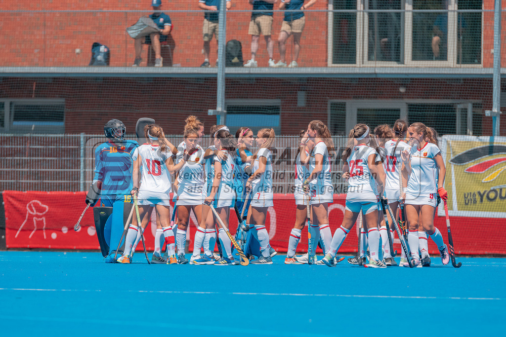 HK_20230711_101070 | Euro Hockey WU18 Spain vs Netherlands Championship Girls &amp; Boys am 11.7.2023 CHTC , Krefeld ,