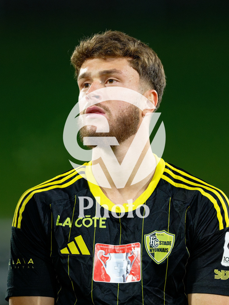 Coupe Suisse - 1/8 de finale - FC Stade Nyonnais v Neuchatel Xamax |  during the Coupe Suisse - 1/8 de finale match between FC Stade Nyonnais and Neuchatel Xamax at Centre sportif de Colovray in Nyon, Switzerland