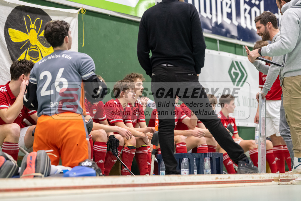 SFE_20230304_0070 | Deutsche Meisterschaft Männliche U16 Halle 2023 am 04.03.2023 in Köln (KTHC Stadion Rot-Weiss Köln Tennis and Hockey Club), Photo: Stephan Fehrmann 2022 (Sports-Gallery)