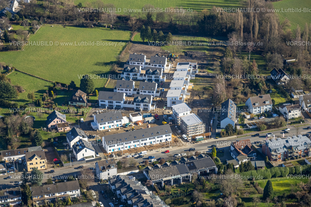Muelheim230201508 | Luftbild, Baustelle altes Rumbaum Gelände für Neubau Wohnsiedlung Kölner Straße, Saarn - Süd, Mülheim an der Ruhr, Ruhrgebiet, Nordrhein-Westfalen, Deutschland 