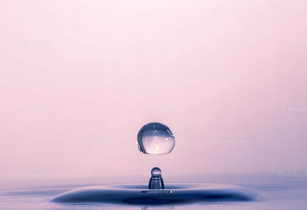 Wassertropfen Makro