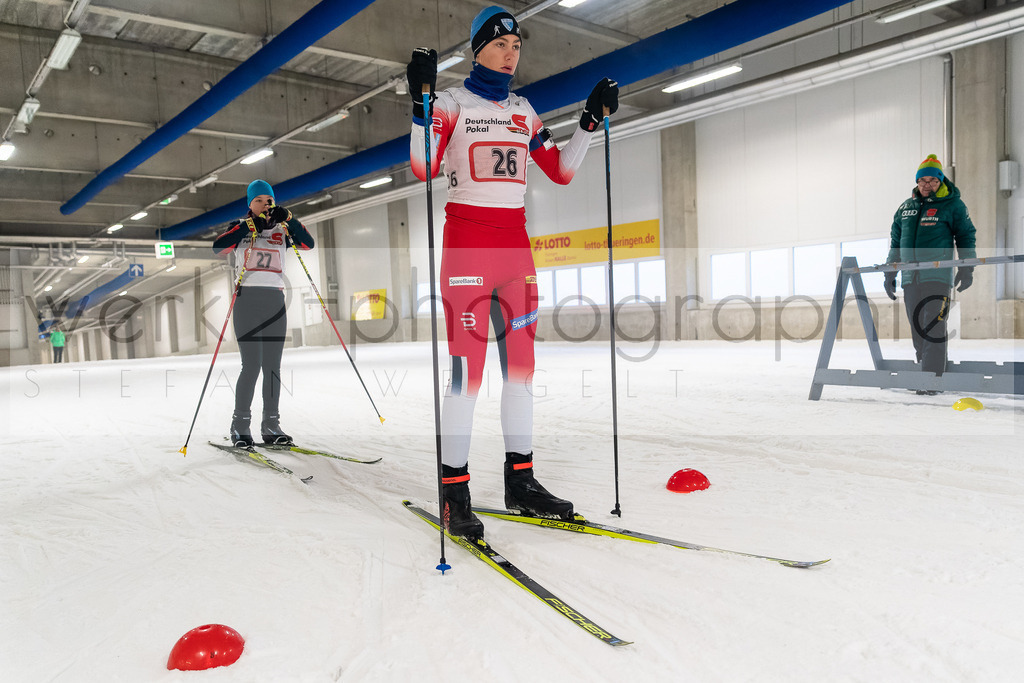 Testwettkampf Oberhof | Testwettkampf Oberhof, Skihalle - 8. Januar 2023