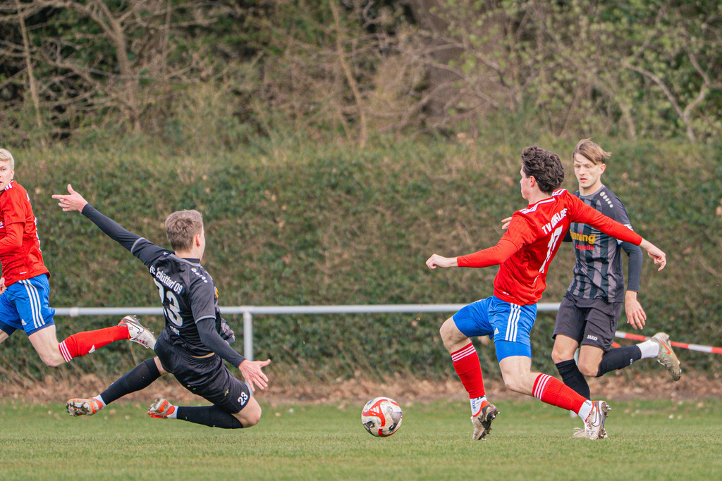 Fußball I Herren I Saison 2025-2026 I Landesliga Weser-Ems I 22. Spieltag I TV Dinklage - FC Schüttorf 09 I 15142 | jns.sportfotos - Realisiert mit Pictrs.com