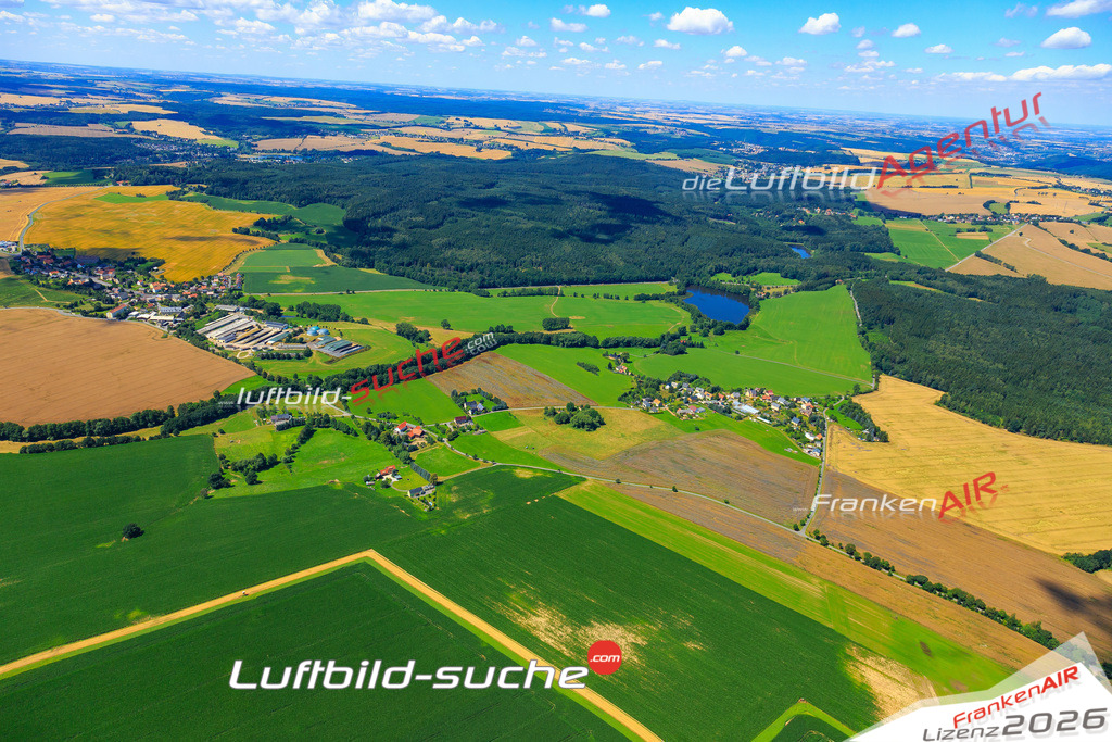 Die Luftaufnahme Reinberg - Dippoldiswalde wurde vom UL-Flugzeug (keine Drohne) aus fotografiert.Hohe Druck- Auflösung-die Geschenkidee!