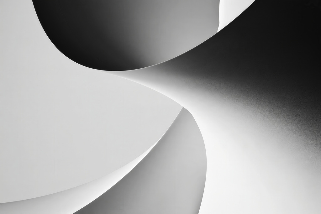 KI000330 | Mit moderner KI‑generiertes schwarz-weiß Artwork, sorgfältig manuell für den Druck optimiert.
