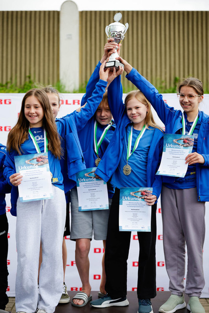 DLRG, Wettkampf, Rettungssport, Landesverbandsmeisterschaften 2026 14.06.2026 | Bedburg, Deutschland - June, 14: Landesmeisterschaften im Rettungssport der Mannschaften im DLRG Landesverband Nordrhein. (Foto: Benedikt Lang (DLRG) - Realisiert mit Pictrs.com