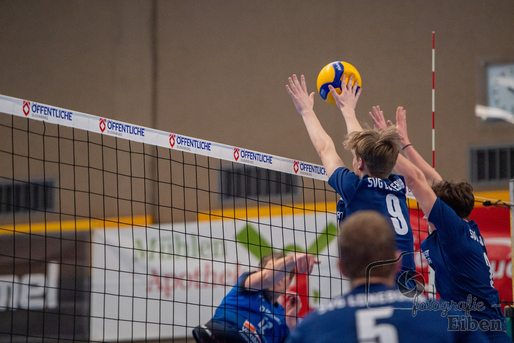 VSG Ammerland-VSG Lüneburg 2 | Volleyball Regionalliga; VSG Ammerland-VSG Lüneburg 2 am 04.02.2024; in Westerstede (Sporthalle Norderstraße), Photo: Philip Eiben 2024 - Realisiert mit Pictrs.com