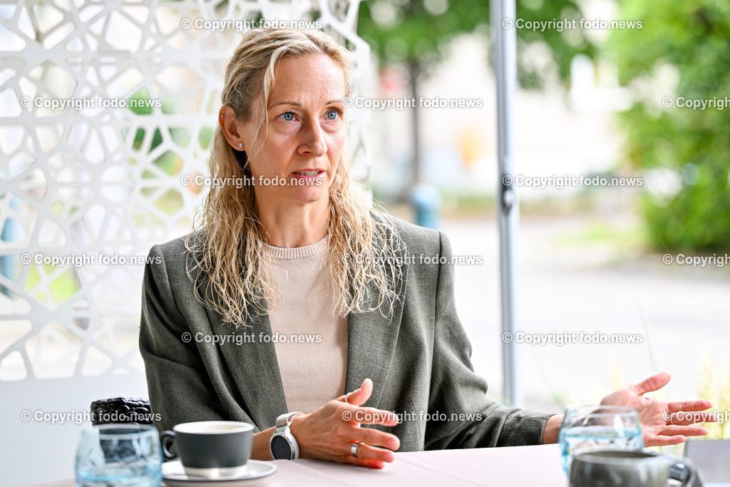 Agnes Sirkka Prammer (Die Gruenen_ NAbg)_ 26.08.2024-19 | 26.08.2024, Linz, AUT, Agnes Sirkka Prammer, im Bild Agnes Sirkka Prammer (Die Gruenen, NAbg)