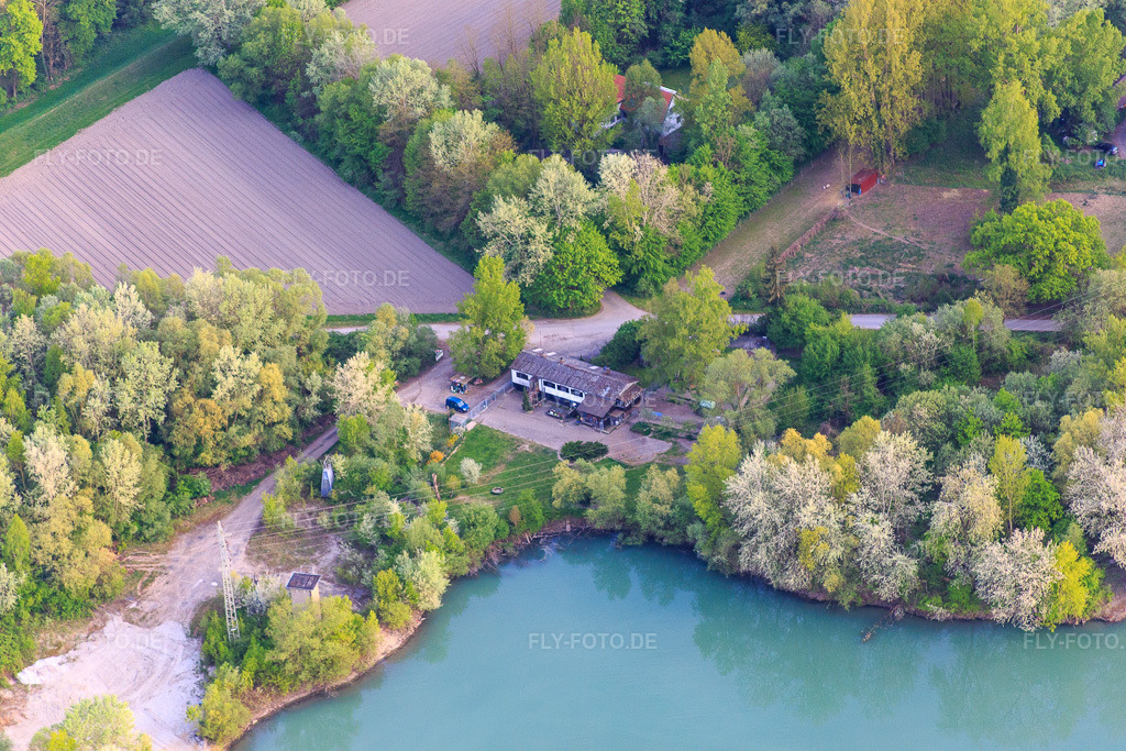 Luftbild: Frohnau in Hagenbach im Bundesland Rheinland-Pfalz in Deutschland. Foto: IMG_077961.jpg vom 24.04.2015 durch Werner Riehm/FLY-FOTO.de