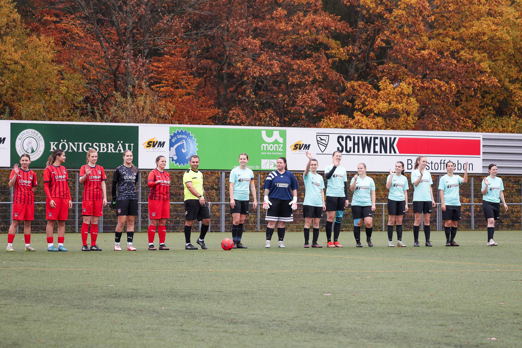 FCHWAS_251102_2352 | 1.FC Heidenheim 1846 II vs. SGM DJK-SV Wasseralfingen/Neuler, Fußball, Frauen, Bezirksliga, 2025/2026, 8. Spieltag, 02.11.2025 in Mergelstetten (Foto: Michael Bulling) - Realisiert mit Pictrs.com