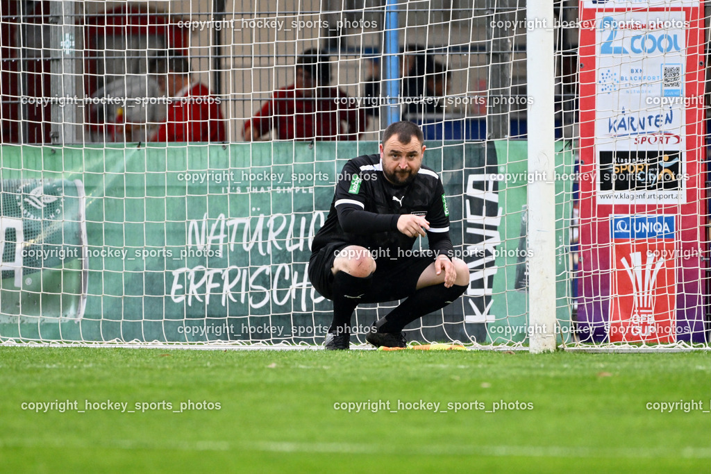 SAK vs. KAC 1909 | Markus Fischer Referee, SAK vs. KAC 1909, SAK vs. KAC 1909 am 17.04.2025 in Klagenfurt (Sportpark Welzenegg), Austria, (Photo by Bernd Stefan)