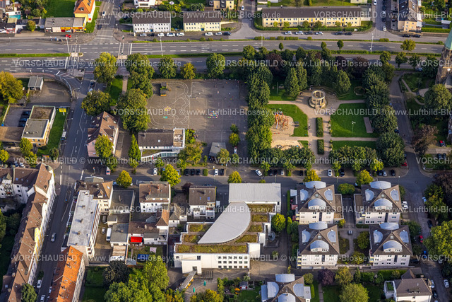 Hagen230903707 | Luftbild, Europaplatz, Vorhalle Stadtteilhaus, Vorhalle, Hagen, Ruhrgebiet, Nordrhein-Westfalen, Deutschland