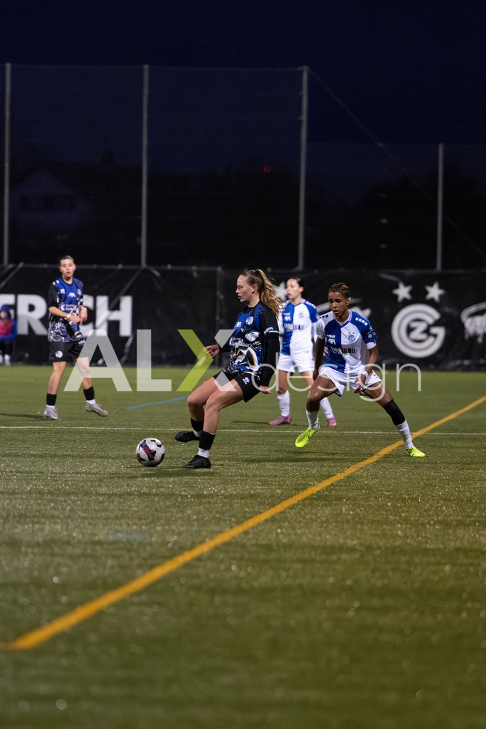 Fußball I Frauen I Saison 2025-2026 I AXA Women's Super League | Women I 14. Spieltag I Grasshoppers Club Zürich - FC Luzern I 14.02.2026 | Hochwertige Sportfotos kaufen & lizenzieren für Medien, Vereine, Agenturen & Sportler:innen. Entdecke professionelle Sportfotografie im Bildshop von Alexander Franzen. - Realisiert mit Pictrs.com