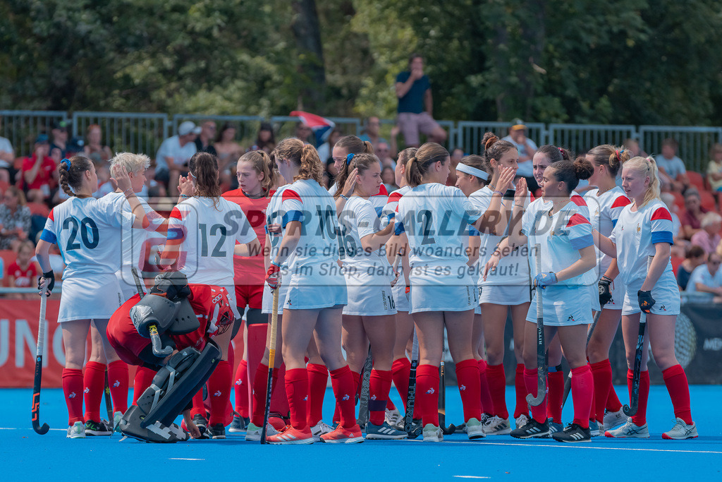 HK_20230710_2-10 | Euro Hockey WU18 France - Germany Championship Girls &amp; Boys am 10.7.2023 CHTC , Krefeld ,