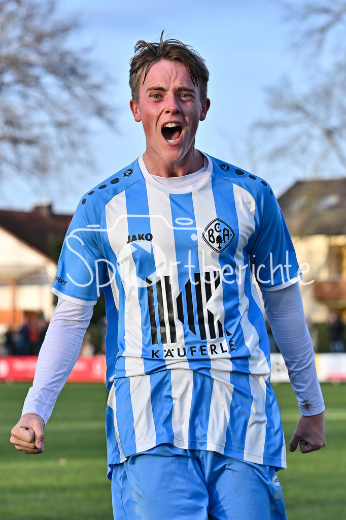 BC Aichach - BC Adelzhausen | Jubel nach 1-1