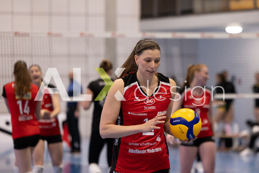 Volleyball I Frauen I Saison 2025-2026 I Volleyball NLA | Women I 1/4 Finals I  BIWI VFM - VC Kanti Schaffhausen I 01.03.2026 | 11 Kateřina Holásková (CZ) (VC Kanti Schaffhausen) – Mitte - Realisiert mit Pictrs.com