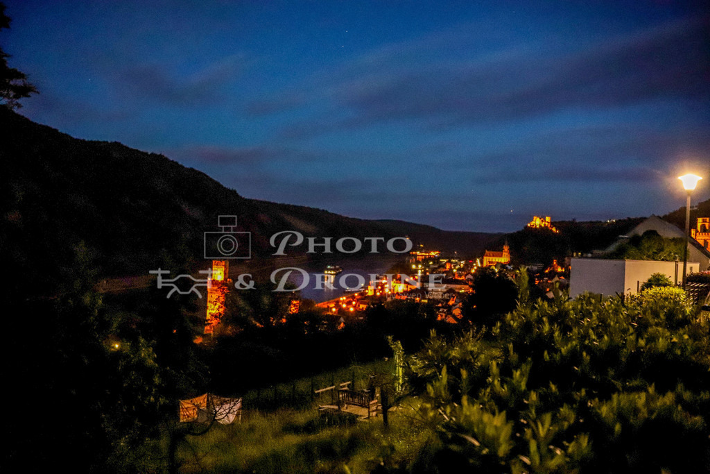 Oberwesel-7727 | Oberwesel bei Nacht. Oberwesel ist auch bei Nacht ein tolles Fotomotiv für beeindruckende Bilder. - Realisiert mit Pictrs.com