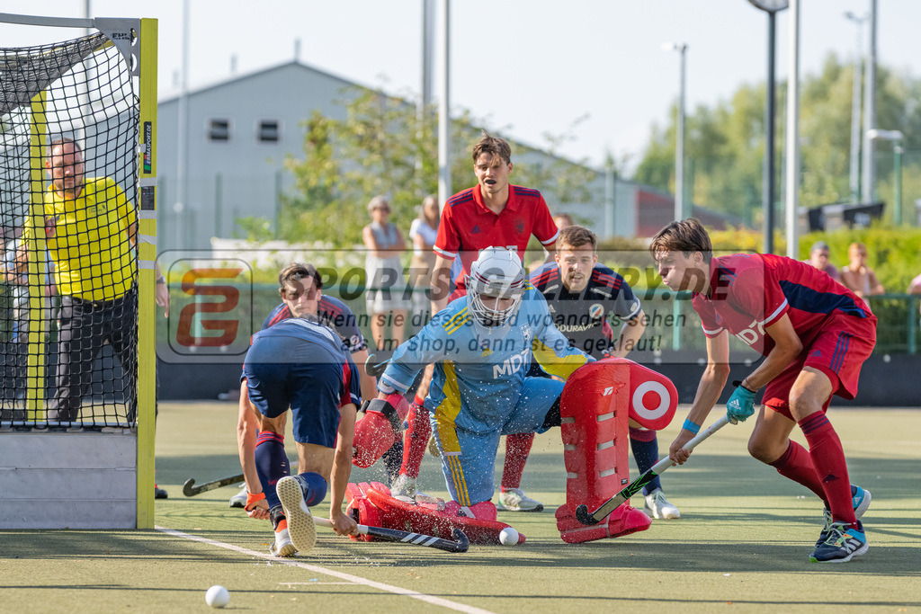 HK_20220903_109735 | 1. Bundesliga Herren Düsseldorfer HC - Mannheimer HC am 3.9.2022 DHC Düsseldorf, Düsseldorf , Zickler Anton Torwart ( Düsseldorfer HC #32 )