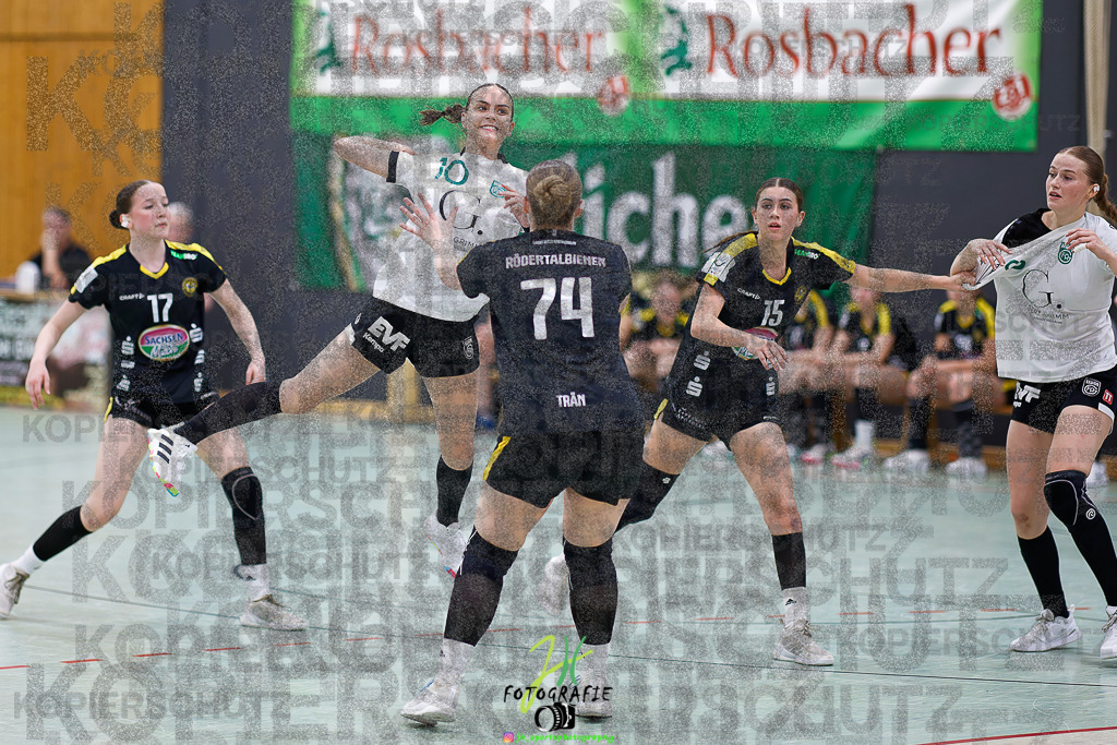 Quali-Turnier JBL wJA; Frisch Auf Göppingen - HC Rödertal | Quali-Turnier JBL wJA; Frisch Auf Göppingen - HC Rödertal am 31.05.2025 in Oberkleen (Weidig-Halle)Photo © 2025 - Jörg Heinrich - Realisiert mit Pictrs.com