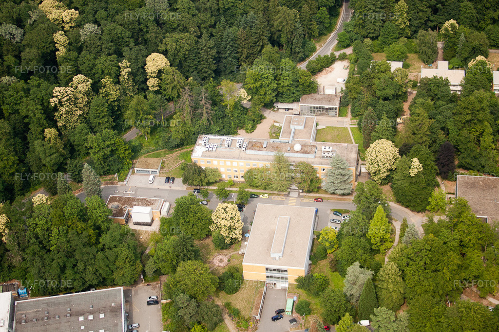 Luftbild: Max Planck Institut für Kernphysik im Ortsteil Rohrbach in Heidelberg im Bundesland Baden-Württemberg in Deutschland. Foto: IMG_29931.jpg vom 02.07.2010 durch Werner Riehm/FLY-FOTO.de