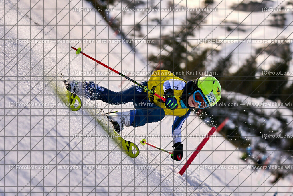 ALP8413_NOe-Kinder-LM_SL-II_Hochkar_Bayer Matthias | (C)FotoLois.com, Alois Spandl. NÖ Kinder-Landesmeisterschaft, SLALOM im Draxlerloch am Hochkar, zweiter Lauf, So 18. Februar 2024.