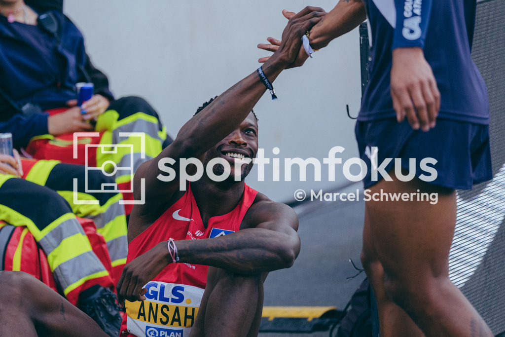 Deutsche Meisterschaften der Frauen und Männer 2026 | Owen Ansah, Hamburger SV,  200-Meter-Lauf, Finale, Deutsche Meisterschaften der Frauen und Männer 2026, Lohrheidestadion Bochum-Wattenscheid, 26.07.2026. Foto: Marcel Schwering / sportimfokus - Realisiert mit Pictrs.com