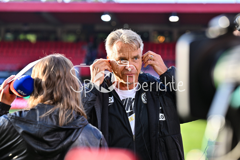 1. FC Heidenheim - SV Elversberg 07 | Im Bild Horst STEFFEN Trainer SV Elversberg / Einzelfoto / Freisteller / Relegation Bundesliga: 1. FC Heidenheim - SV Elversberg 07, Voith-Arena am 22.05.2025 / DFL REGULATIONS PROHIBIT ANY USE OF PHOTOGRAPHS AS IMAGE SEQUENCES AND/OR QUASI-VIDEO