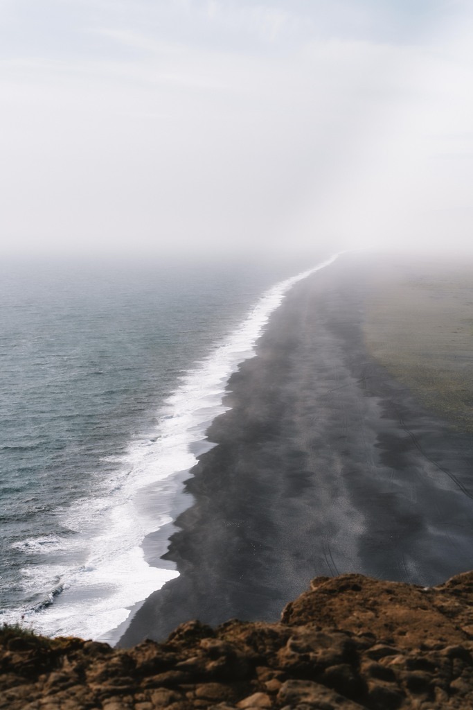 Südküste Island | Schwarzer Strand bei Vik - Realisiert mit Pictrs.com