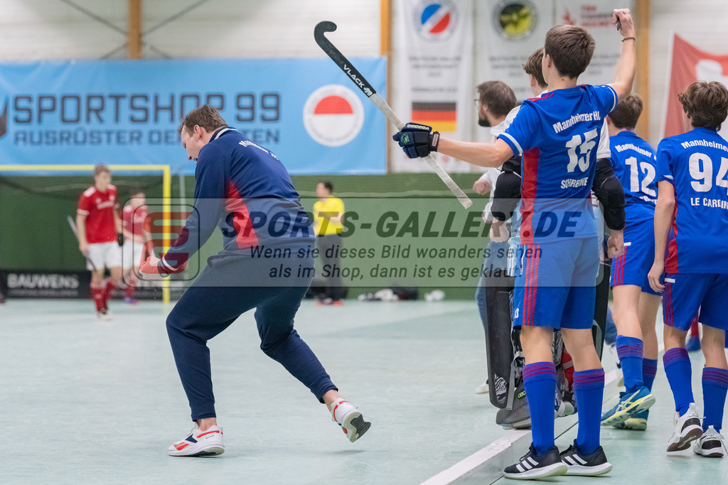 HK_20230305_106276 | Deutsche Meisterschaft MU16 Finale Mannheimer HC - Rot-Weiss Köln / Ehrungen am 5.3.2023 RWK, Köln ,