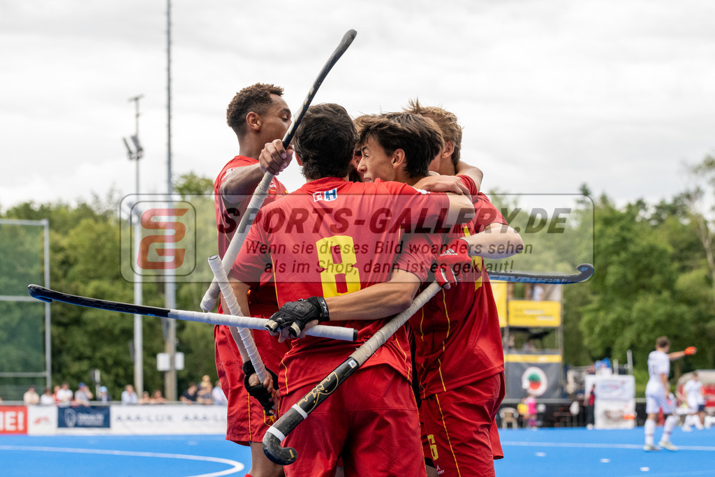 SFE_20230715_0017 | EuroHockey EM U18 SF2 Spain vs Germany am 15.07.2023 in Krefeld (Gerd-Wellen-Hockeyanlage), Photo: Stephan Fehrmann 2023 (Sports-Gallery)